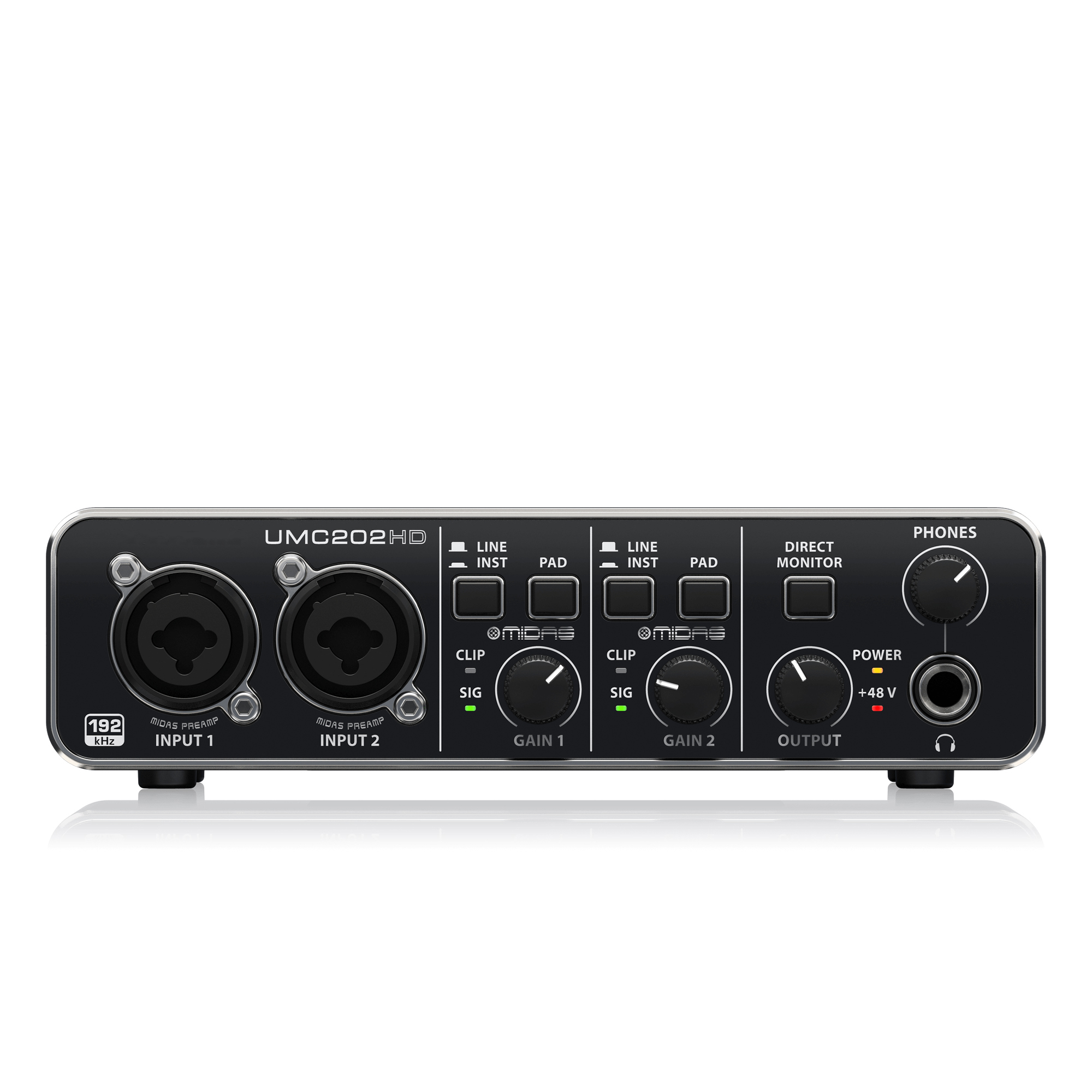 Karta dźwiękowa U-Phoria UMC20 – Studio Audio Interface With 48V Phantom recenzja i cena