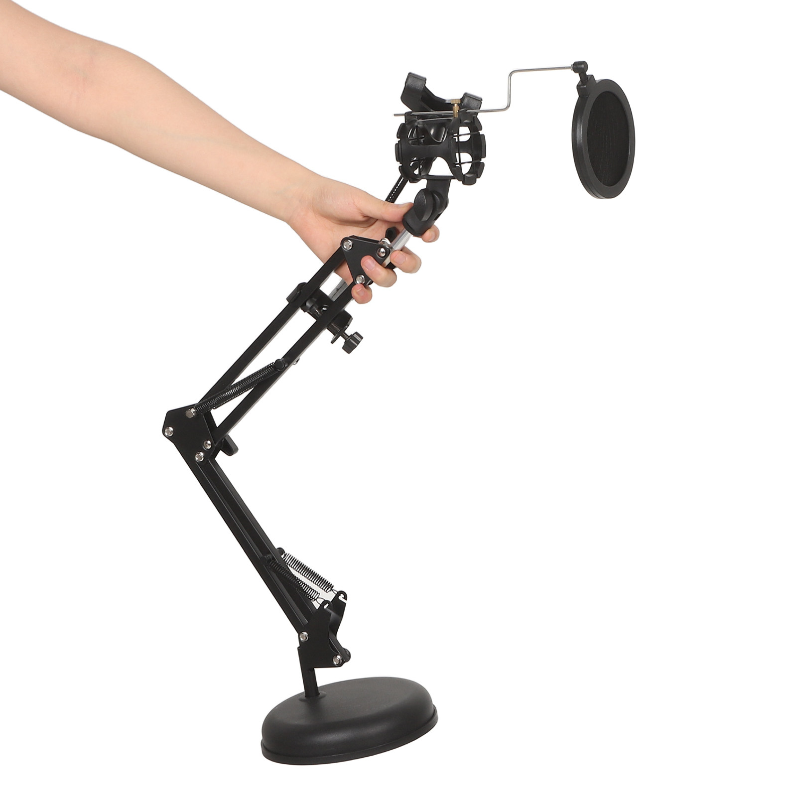 Stojak na mikrofon do studia n – Recording Studio Broadcast Boom Arm recenzja i cena