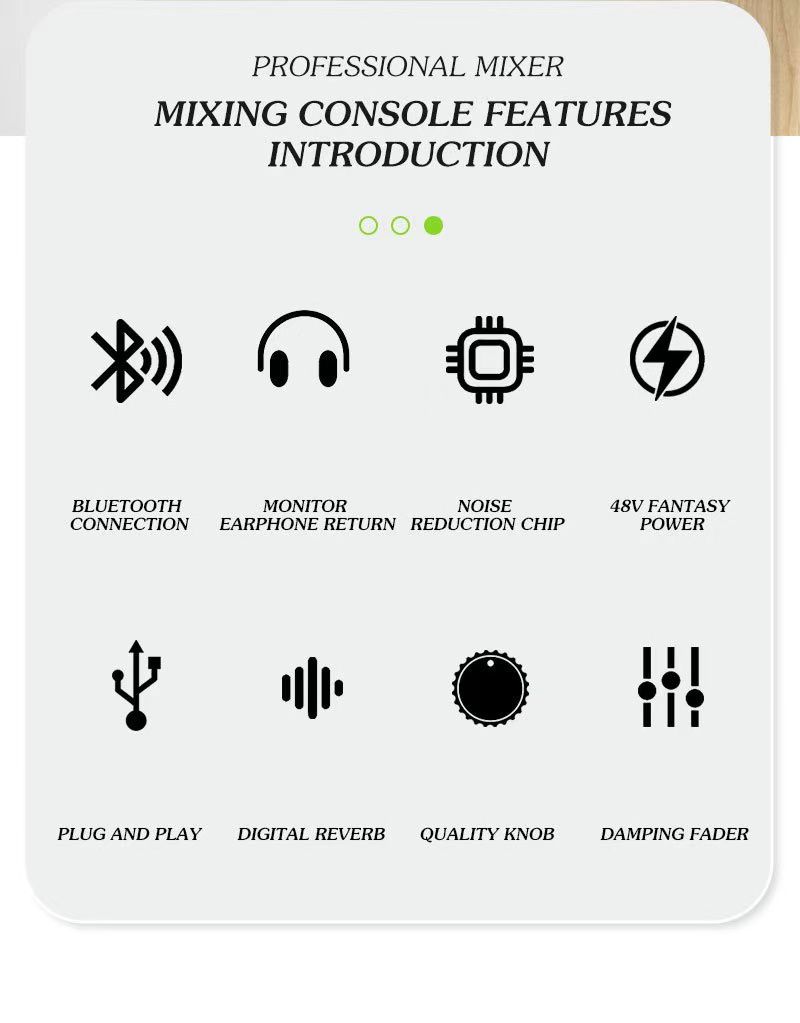 Mikser audio KDES ST4 4-kanało – Audio Mixer 4 Channel Usb Bluetooth Pc recenzja i cena