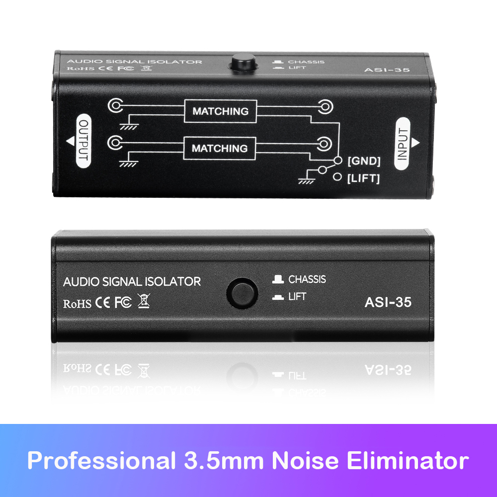 Przenośny izolator pętli uziem – Audio Ground Loop Isolator 3.5Mm Rca recenzja i cena