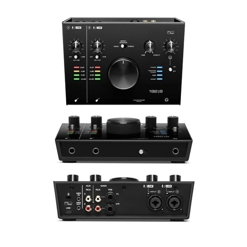 192 | Profesjonalna karta dźwi – Usb Audio Interface 2 In 2 Out 24Bit recenzja i cena
