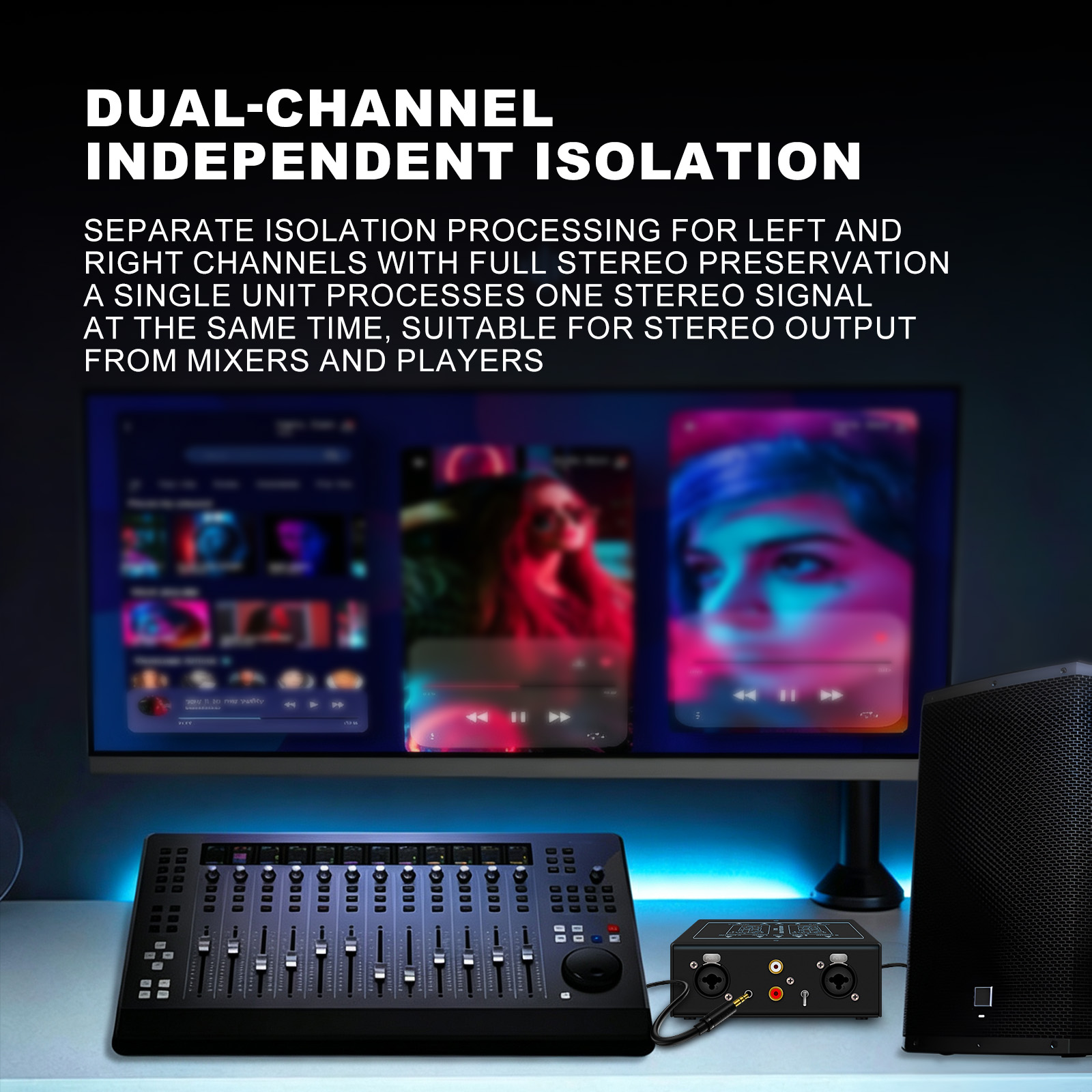 2-kanałowy izolator audio elim – Audio Ground Loop Isolator 3.5Mm Rca recenzja i cena