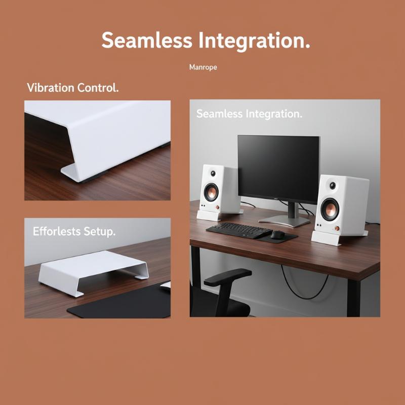 Wytrzymały metalowy stojak na  – Studio Monitor Speaker Stands Desktop recenzja i cena