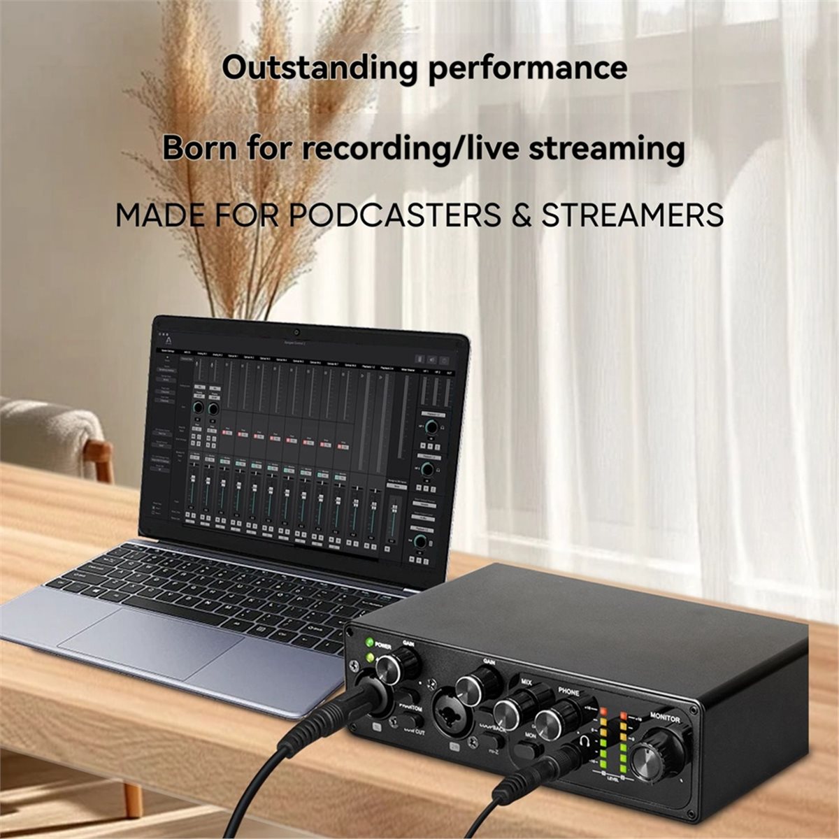 Profesjonalna karta dźwiękowa  – Studio Audio Interface With 48V Phantom recenzja i cena