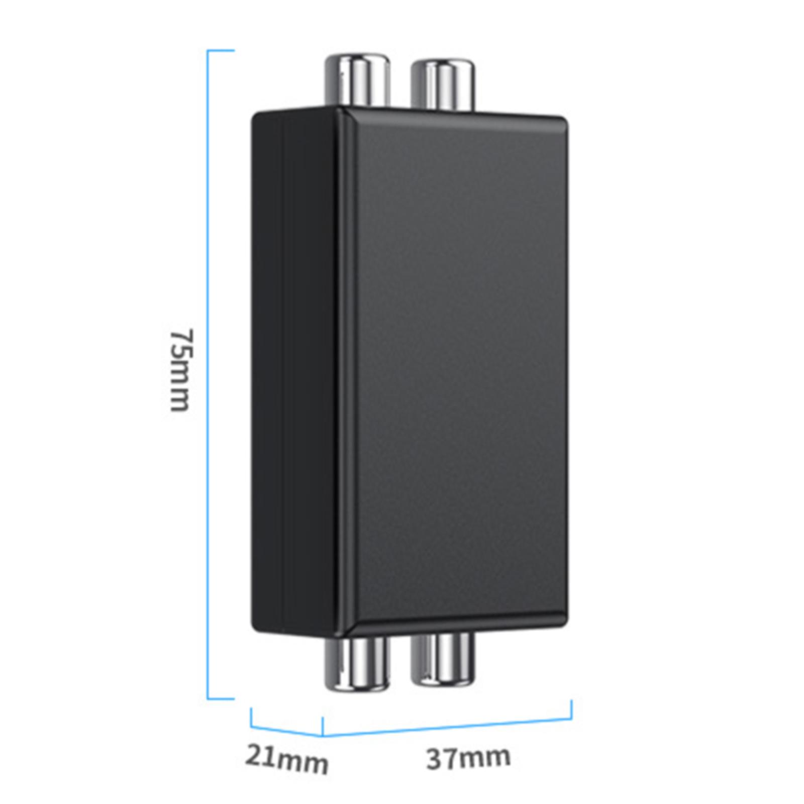 Izolator szumów 3,5 mm, filtr  – Audio Ground Loop Isolator 3.5Mm Rca recenzja i cena
