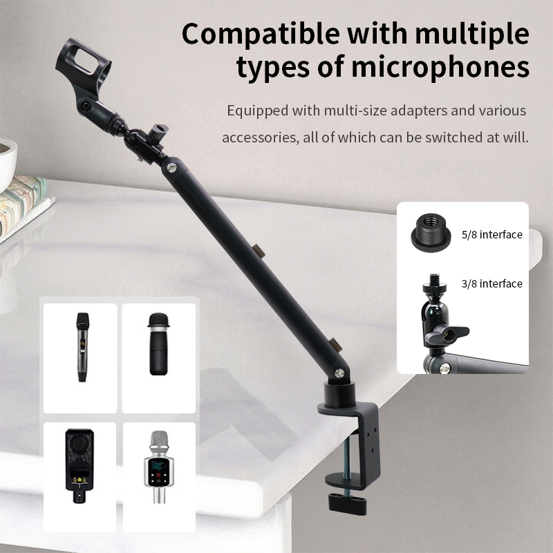 Regulowane, wytrzymałe statywy – Recording Studio Broadcast Boom Arm recenzja i cena