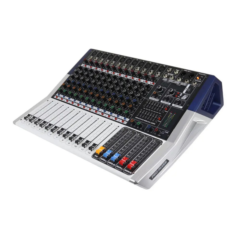 12-kanałowy mikser audio z 99  – Studio Audio Interface With 48V Phantom recenzja i cena