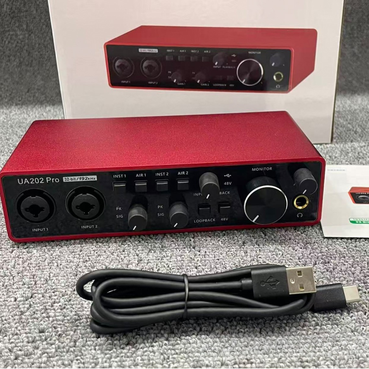 Profesjonalna karta dźwiękowa  – Studio Audio Interface With 48V Phantom recenzja i cena