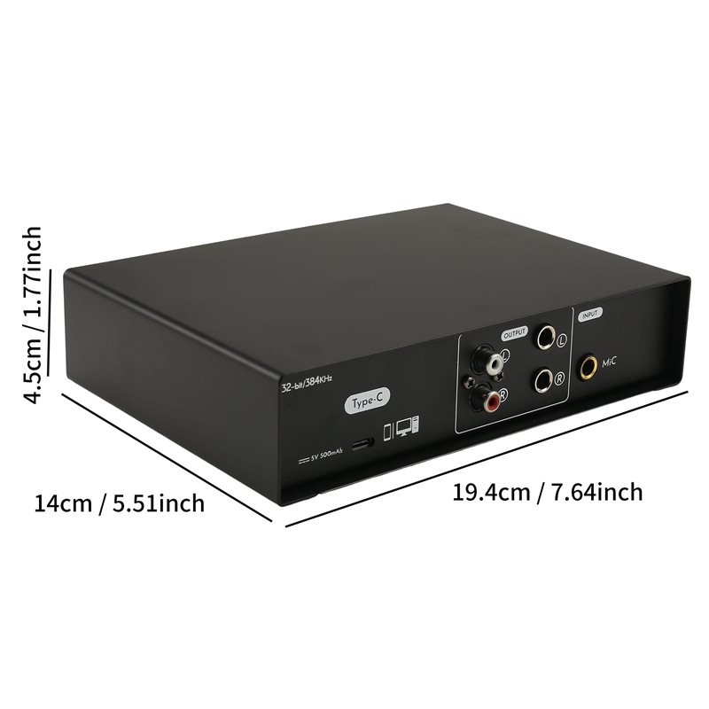 SQPP-2 Interfejs audio USB 2 w – Studio Audio Interface With 48V Phantom recenzja i cena