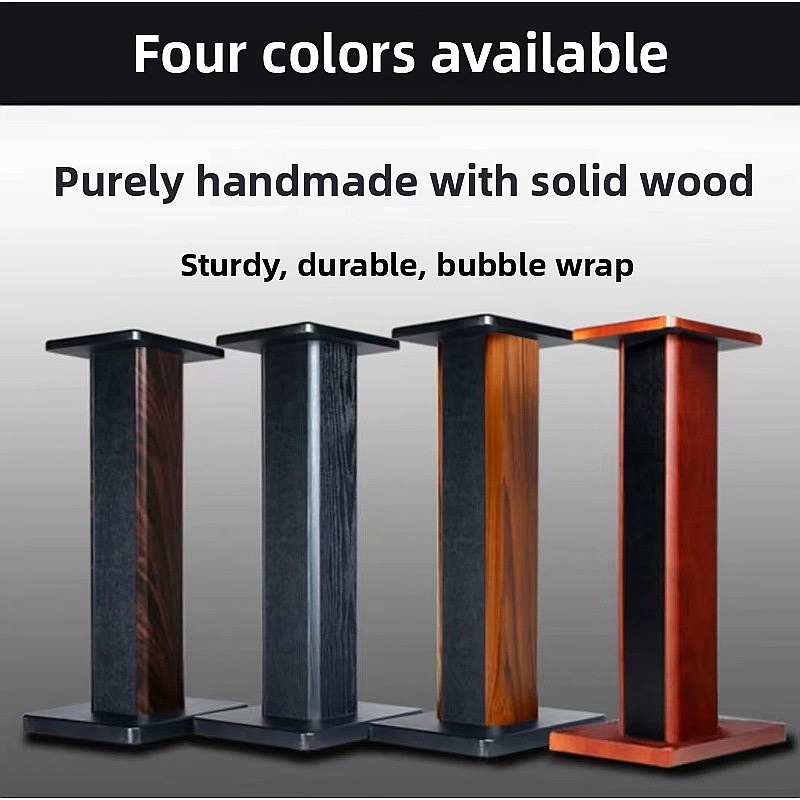Stojak na głośniki z litego dr – Studio Monitor Speaker Stands Desktop recenzja i cena
