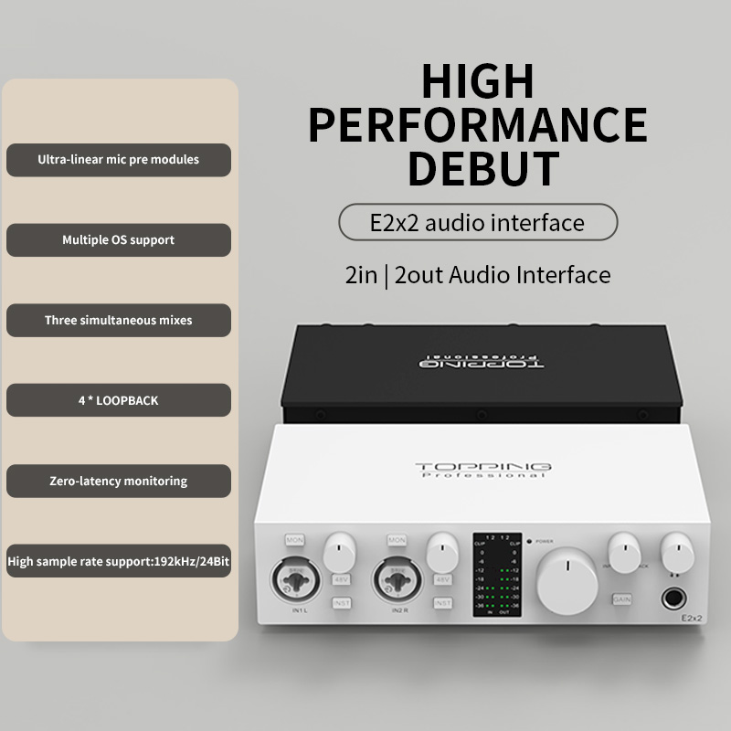 Profesjonalny interfejs audio  – Usb Audio Interface 2 In 2 Out 24Bit recenzja i cena
