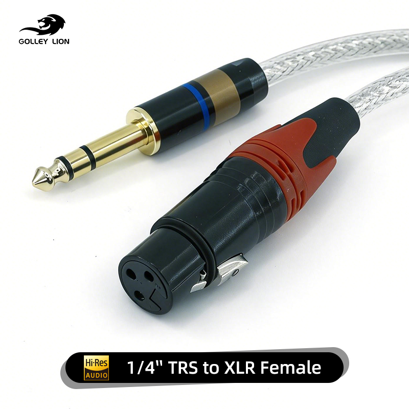 Kabel połączeniowy GOLLEY LION – Xlr To 6.35Mm Balanced Audio Cable Patch recenzja i cena